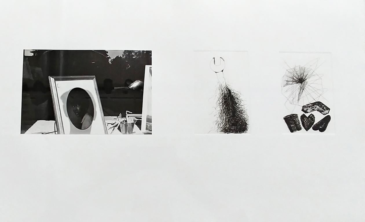 Sans titre (Portrait in Window) de Lee Friedlander et Jim Dine, 1966-1969