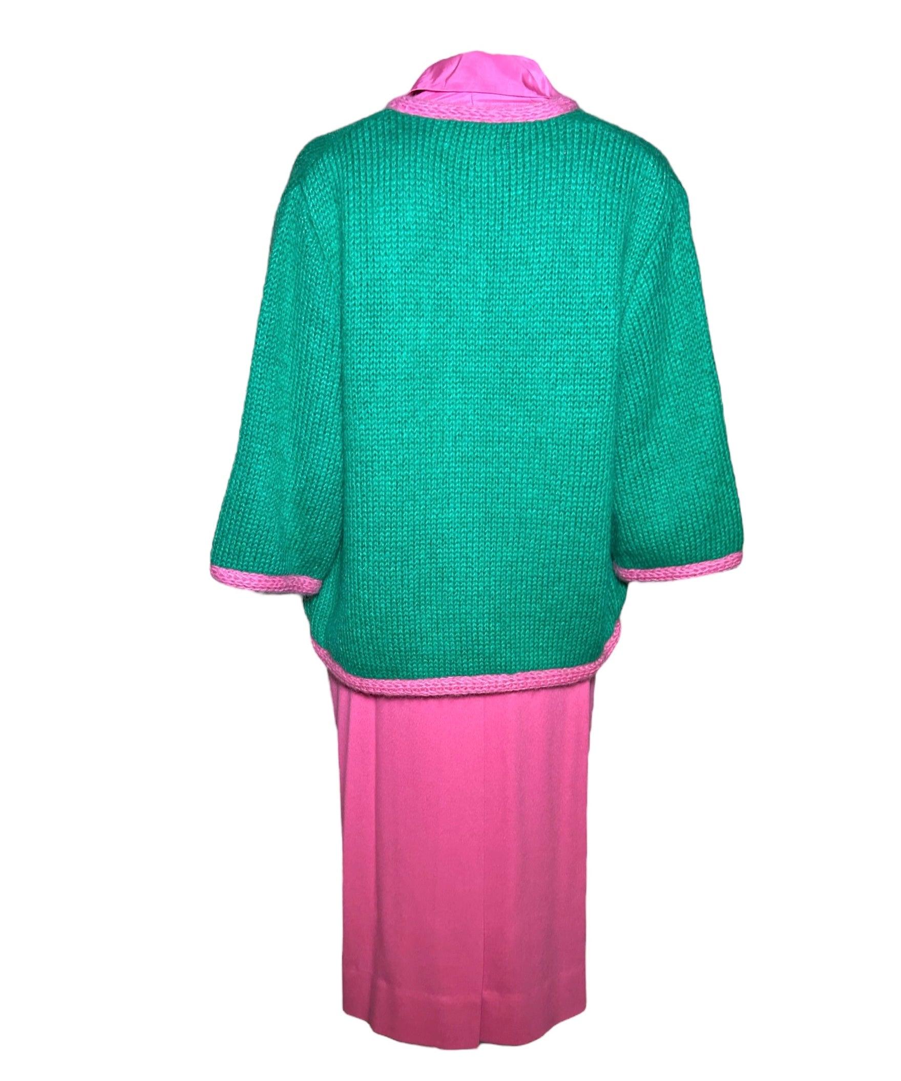 Conjunto de golf de 3 piezas de Lee Herman con jersey de punto, años 50 en Excelente estado para la venta en Los Angeles, CA