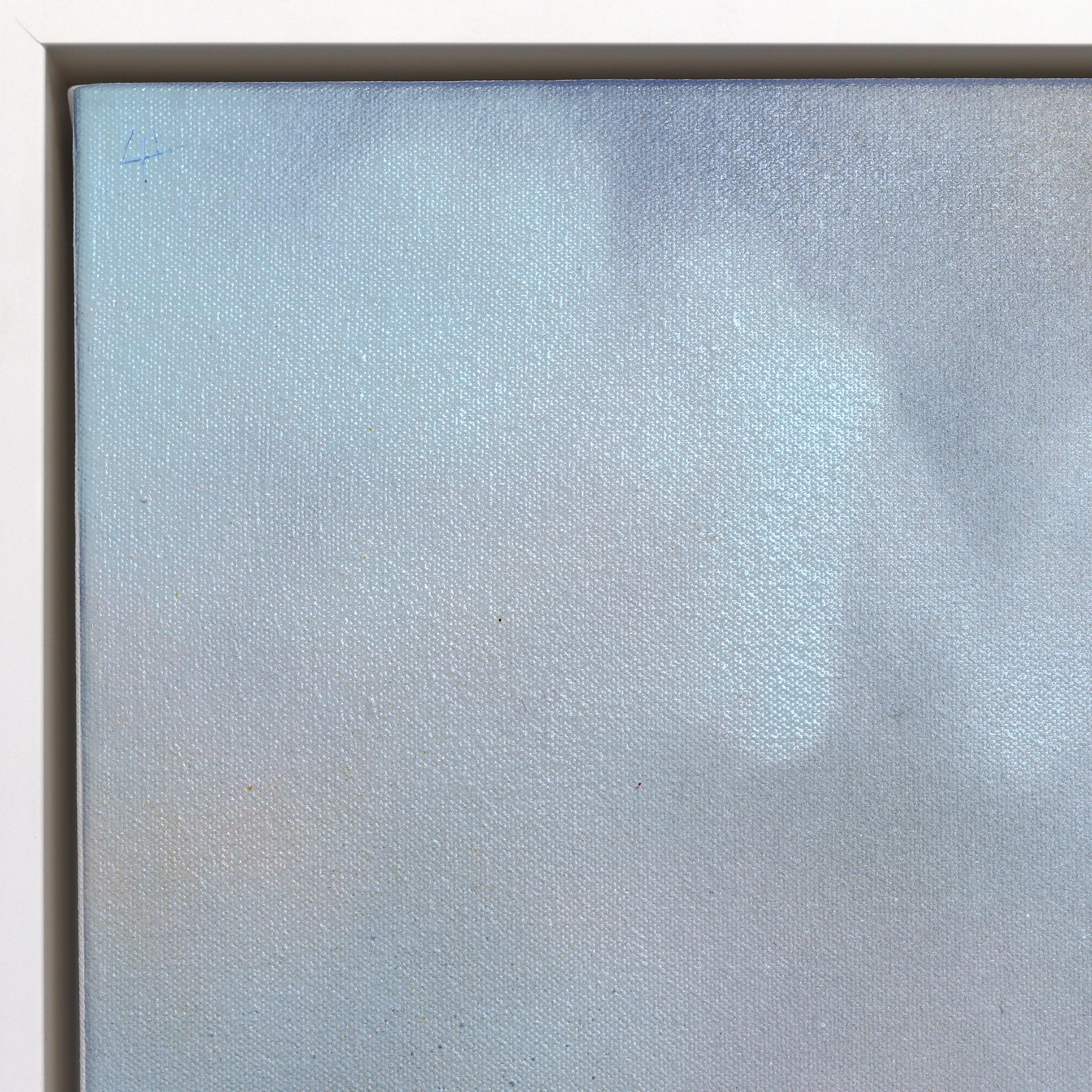 Clear Skies Ahead - Modern Abstract Textured Nature-Inspired Mixed Media Art For Sale 2