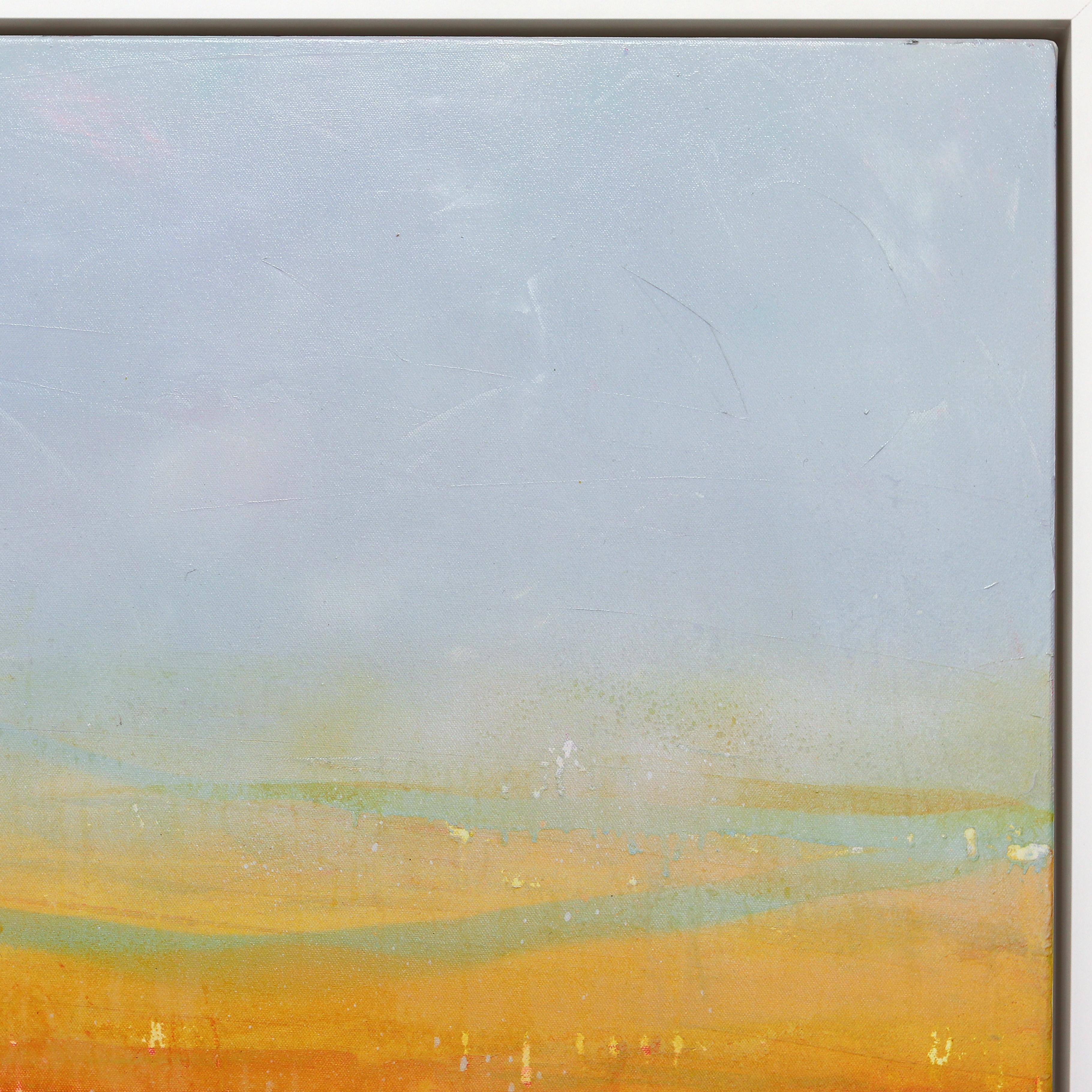 Feal - Large Modern Abstract Textured Color Drenched Landscape Art (en anglais) en vente 2