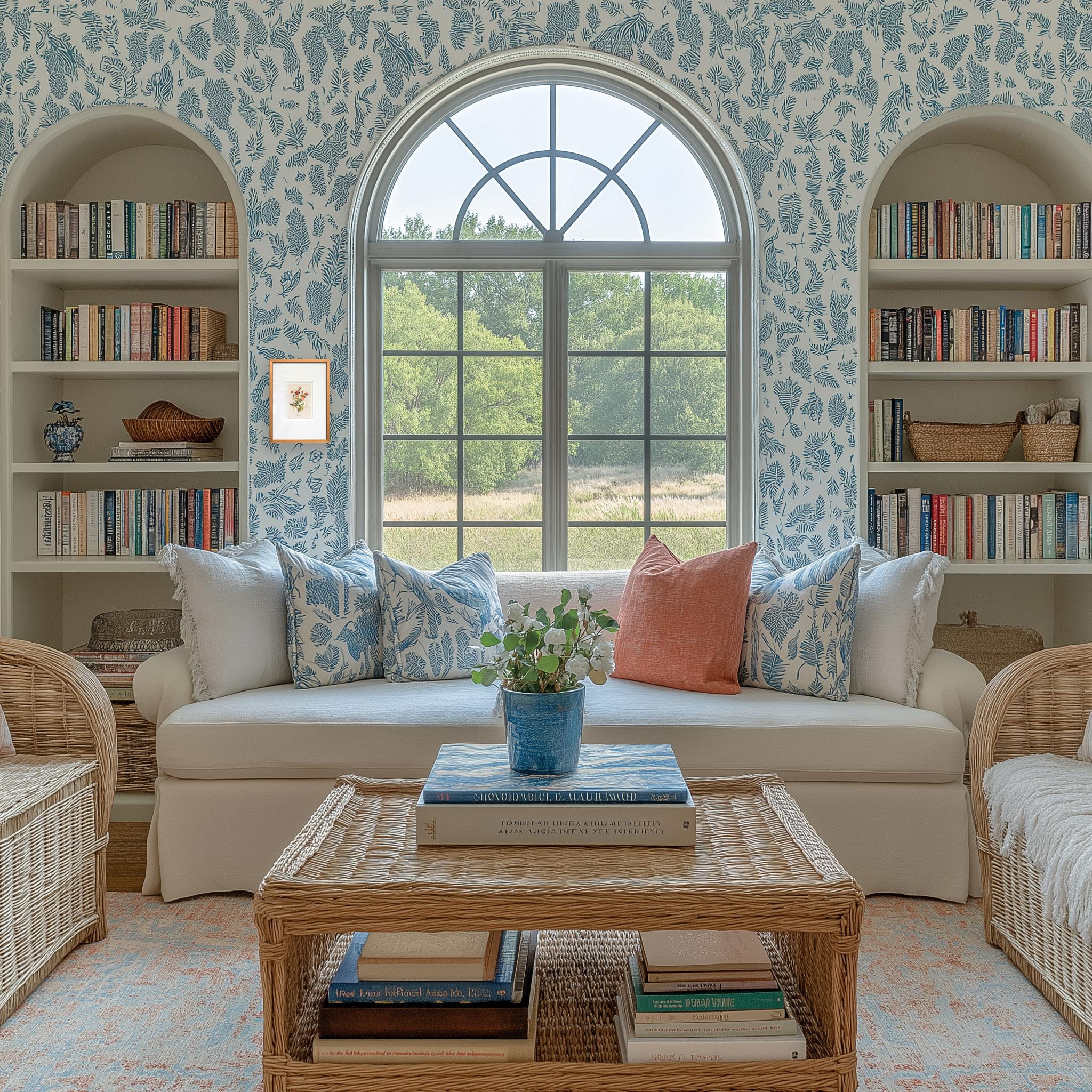 Potentille des marais - Œuvre d'art florale originale encadrée sur une page de livre botanique ancien en vente 3