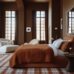 Stürmische Wolken - Moderne Original gerahmt launisch abstrakte Landschaft Mixed Media Kunst