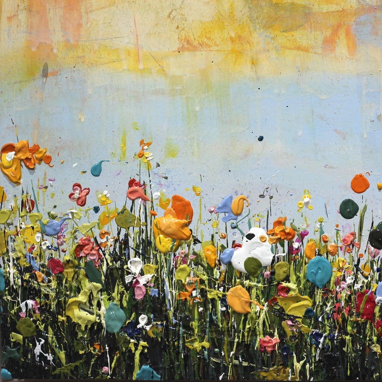 Lee Herring Fading Blue, Painting For Sale at 1stdibs