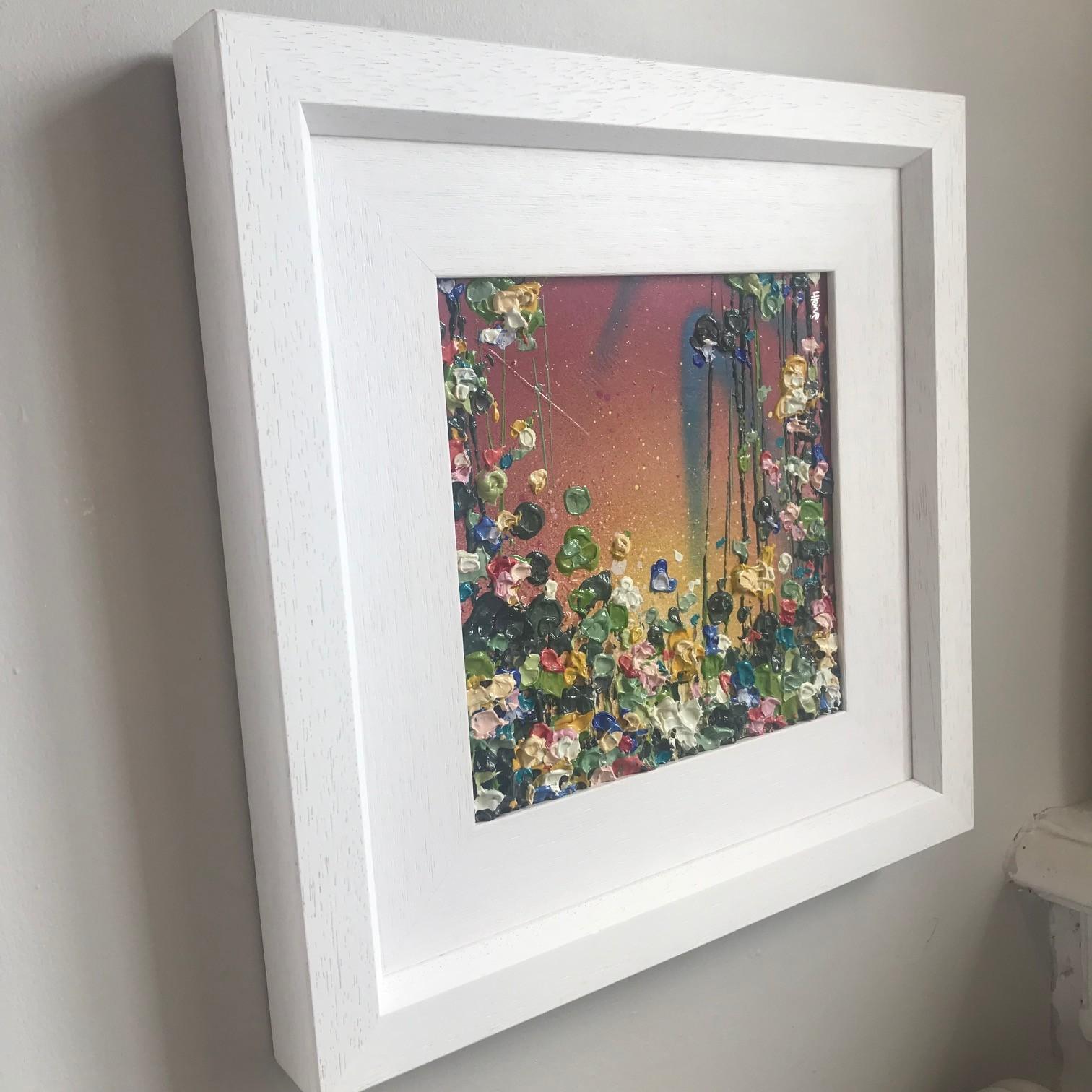 Delicia floral - Abstract Painting Marrón de Lee Herring