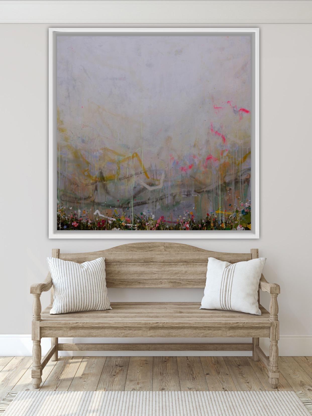 Layered Light, Lee Herring, Landscape Art, Original Floral Art, Contemporary Art 7