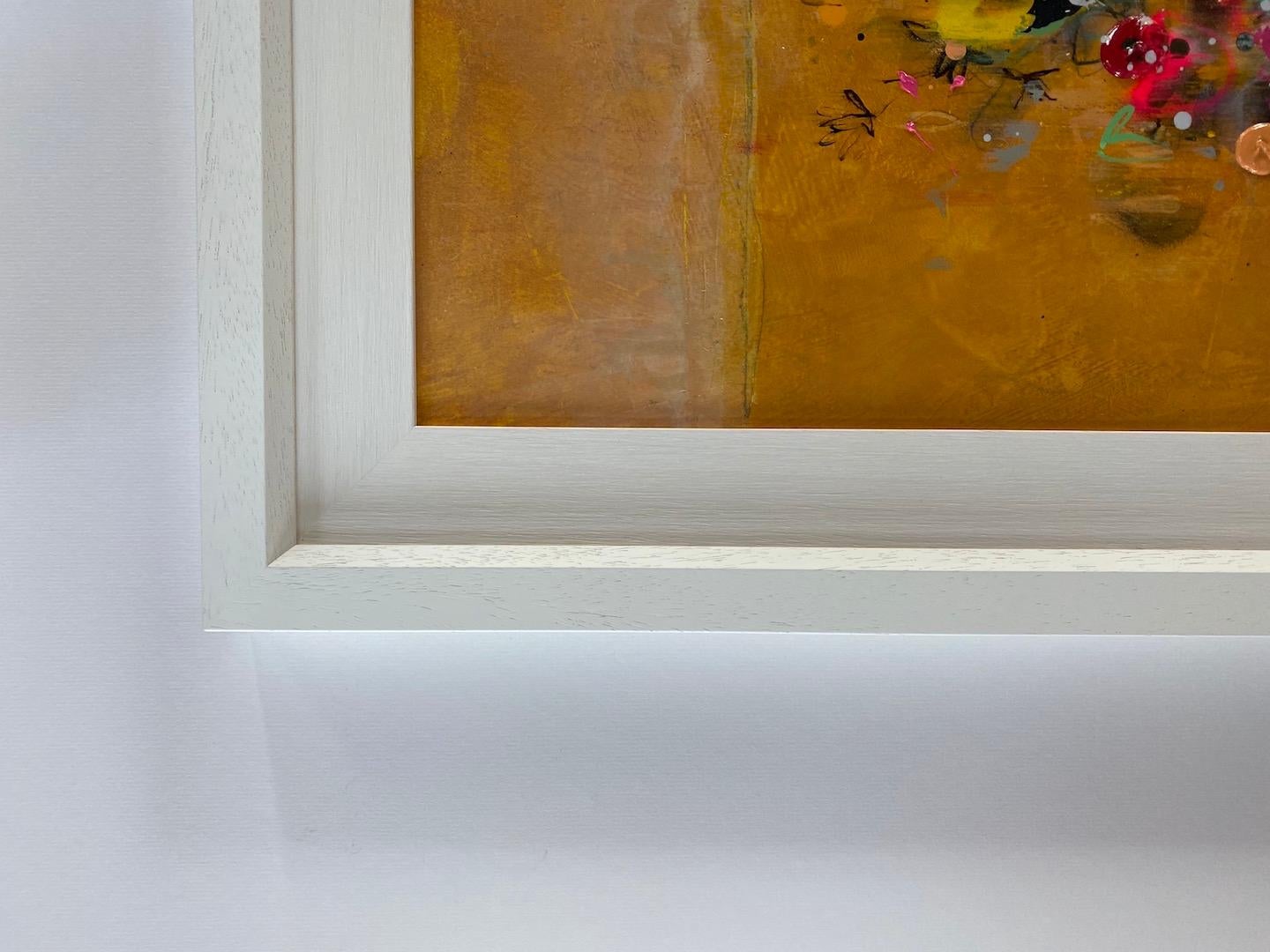 Lee Herring, Golden Light Original, Abstract Still Life Painting, Affordable Art For Sale 7