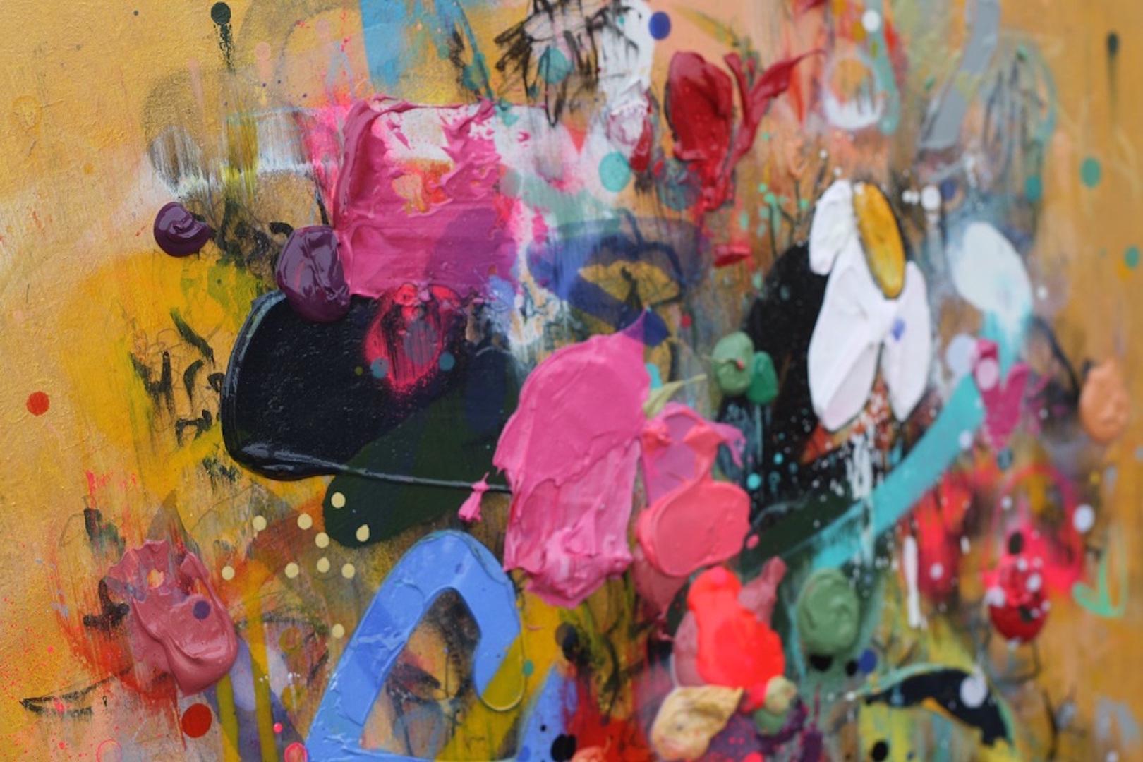 Lee Herring, Golden Light Original, Pintura abstracta de bodegón, Arte asequible 3
