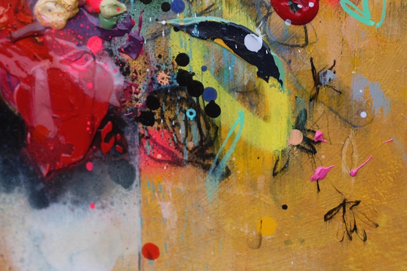 Lee Herring, Golden Light Original, Pintura abstracta de bodegón, Arte asequible 5