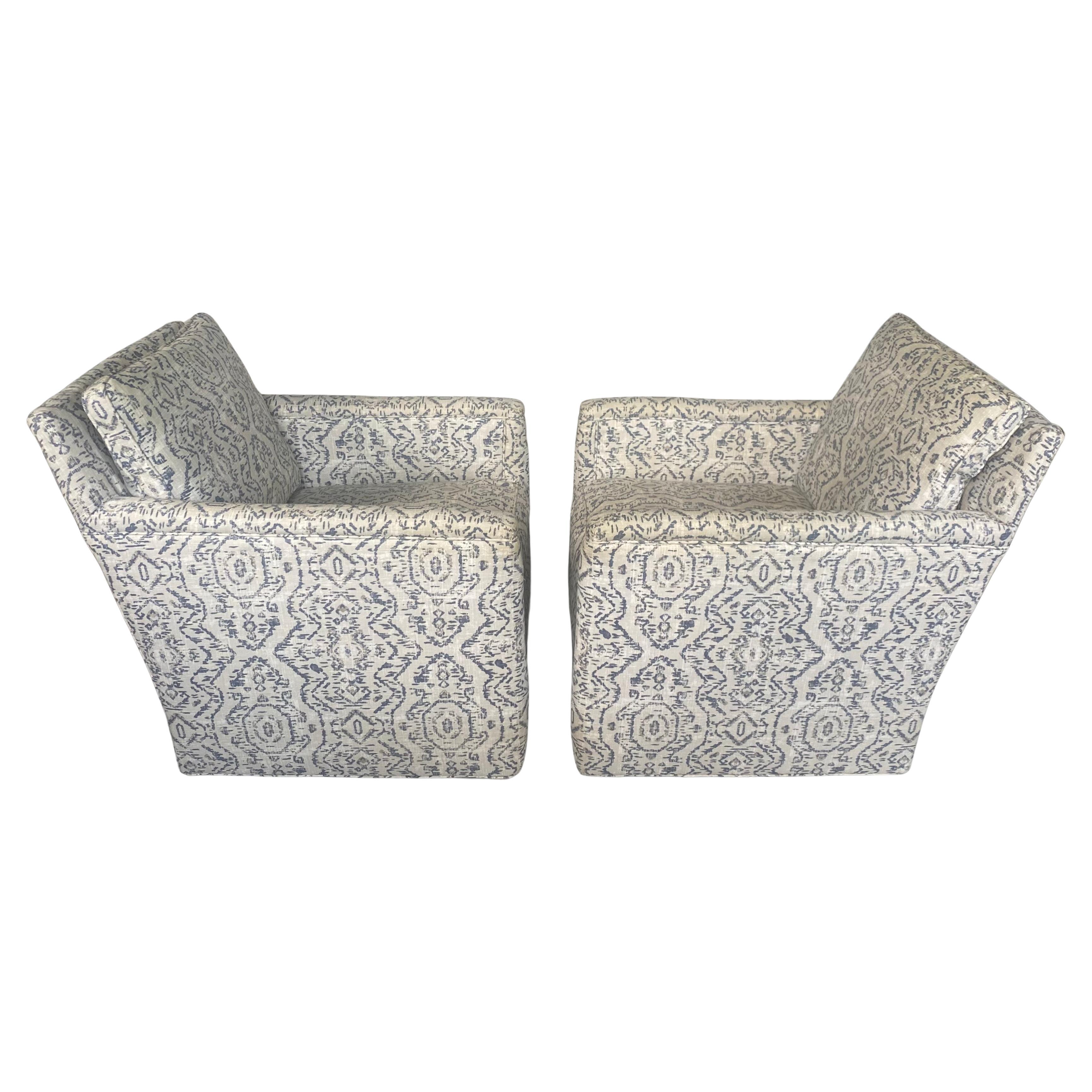 Lee Industries Sillones giratorios modernos Estadounidense en venta