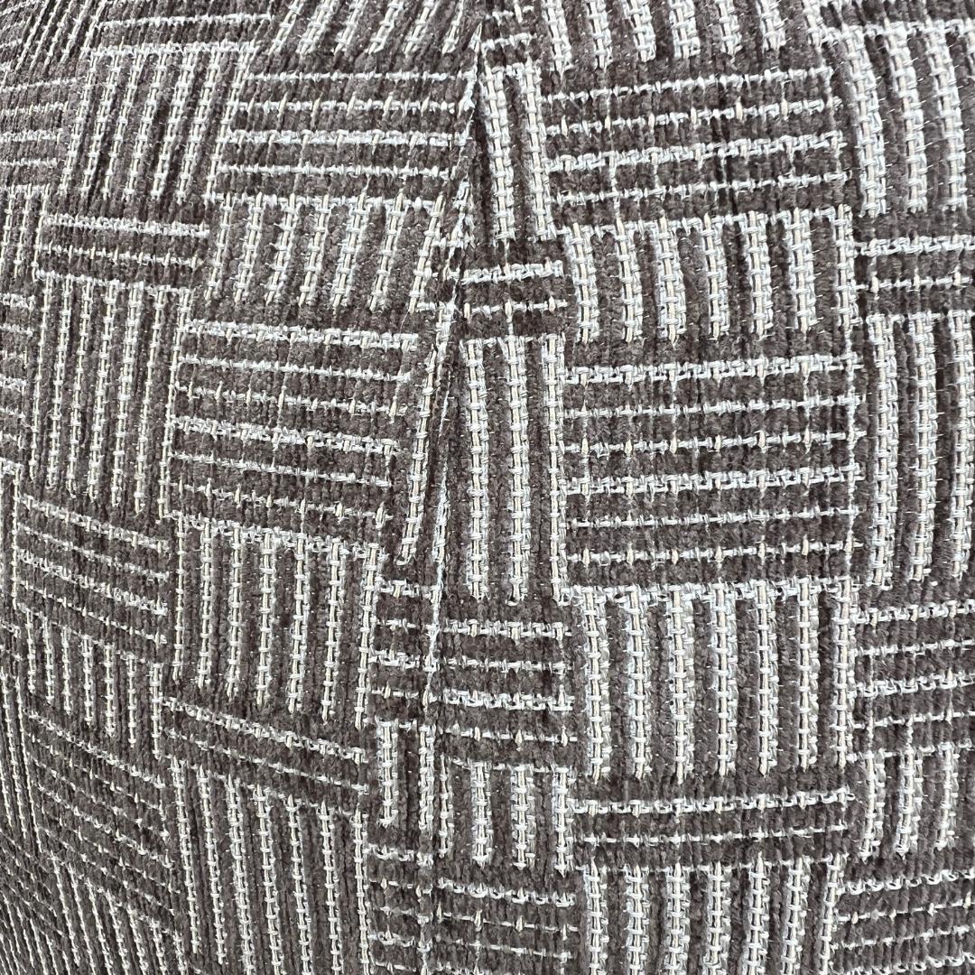 Textile Lee Industries Ottoman Pouf For Sale