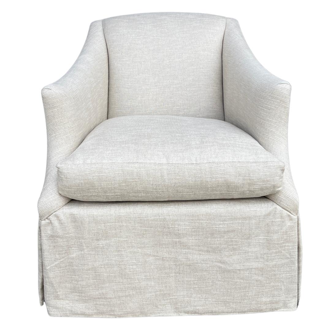 American Lee Industries Traditional Swivel Chair For Sale
