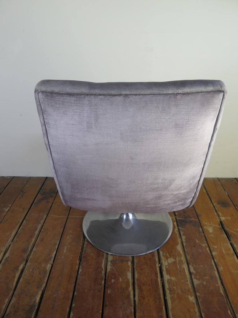 Lee Industries Tufted Swivel Chair at 1stDibs lee industries swivel chair