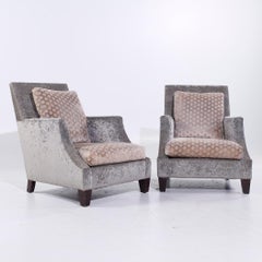 Lee Industries Upholstered Lounge Chair - Pair