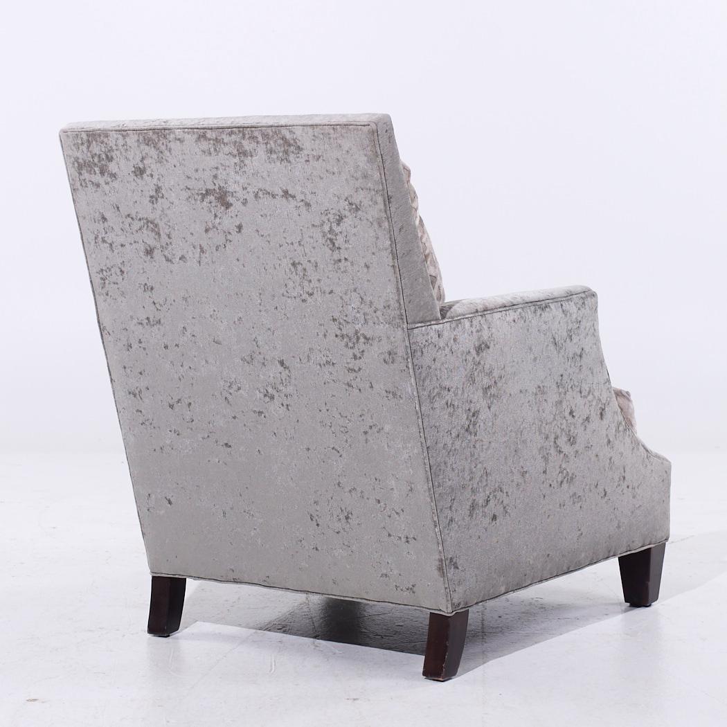 Tissu d'ameublement Lee Industries Chaise longue tapissée - Paire en vente