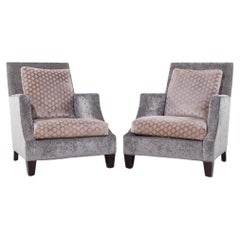 Lee Industries Silla de salón tapizada - Pareja