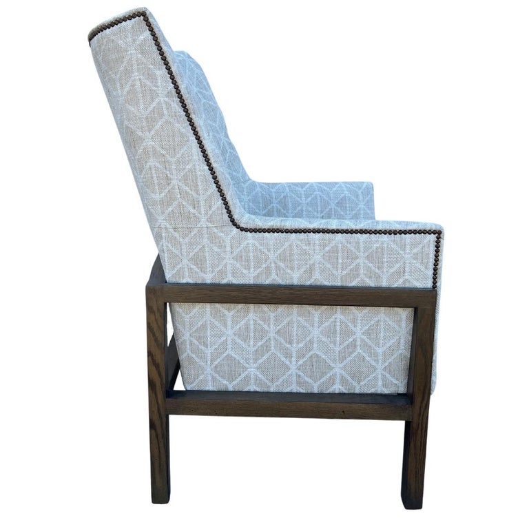 Lee Industries Wingback Chair For Sale at 1stDibs