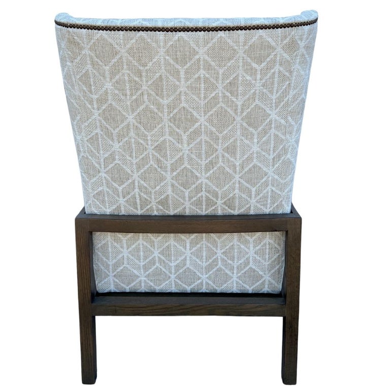 Lee Industries Wingback Chair For Sale at 1stDibs