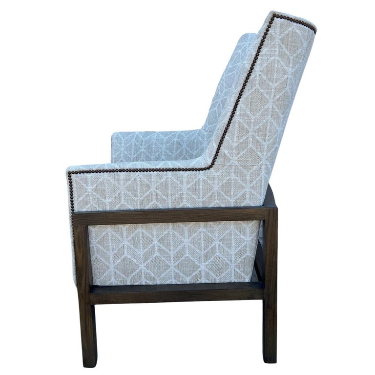 Lee Industries Wingback Chair For Sale at 1stDibs