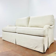 Lee Jofa Skirted English Arm Loveseat