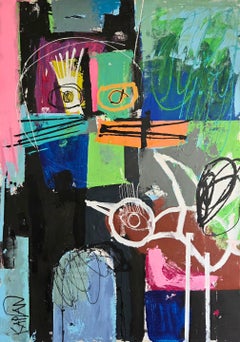 Prometheus Giving Us Hope, Lee Kaplan Contemporary Abstract Expressionist, 2026