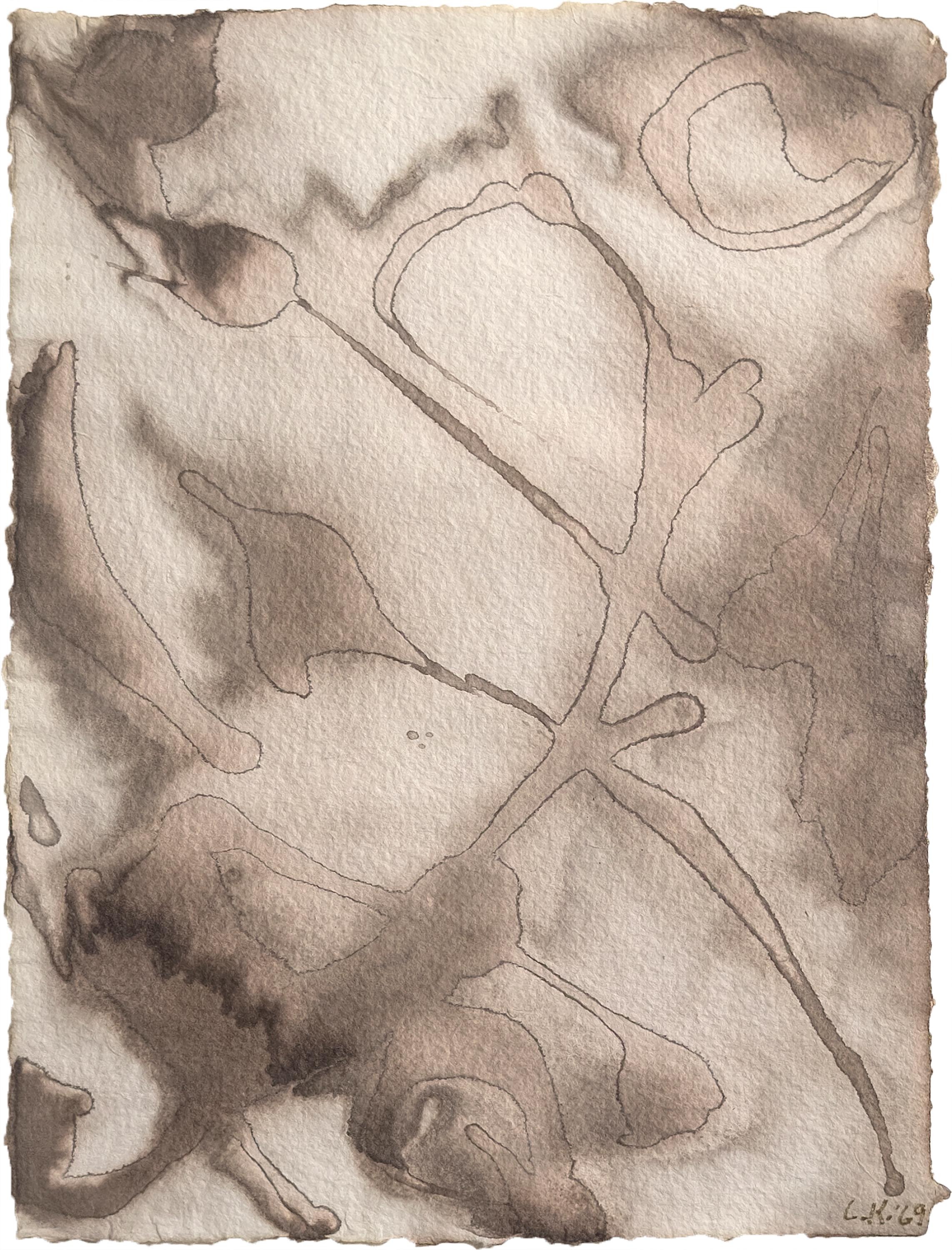 Abstract Painting di Lee Krasner - Acqua n. 5