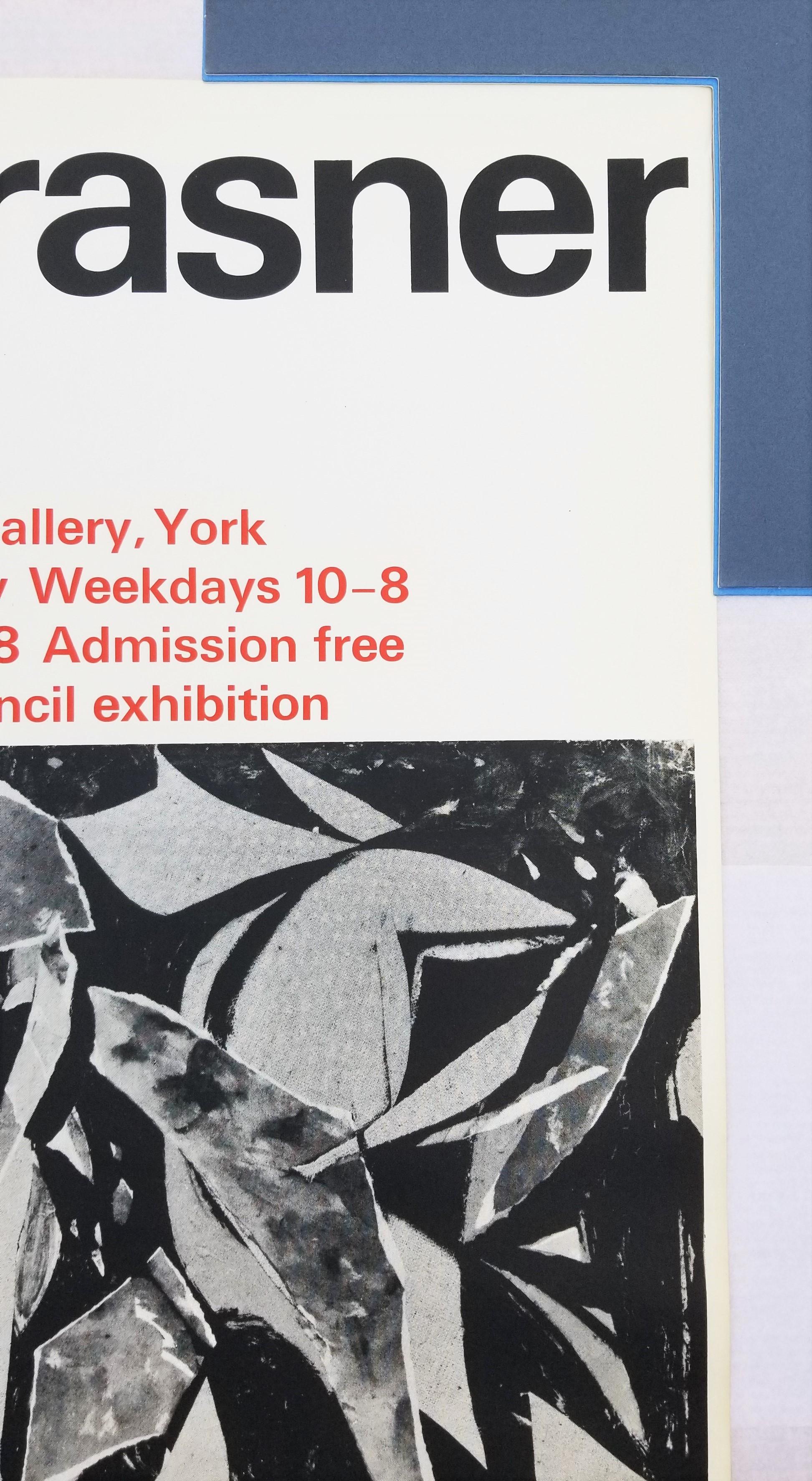 Affiche de la City Art Gallery (Bird Talk) /// Lee Krasner, artiste abstraite féminine en vente 4