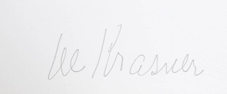Lee Krasner - Embrace, Geometric Abstract Silkscreen by Lee Krasner ...