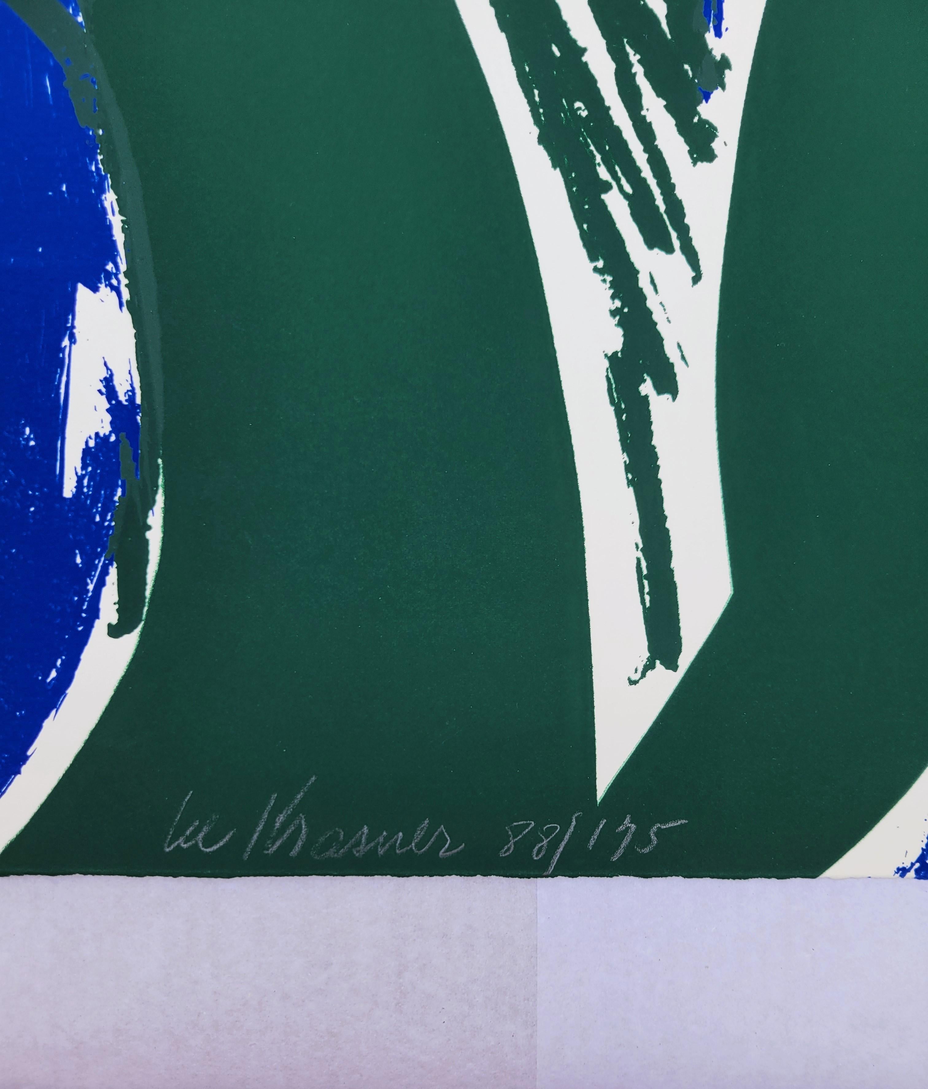 Free Space /// Lee Krasner Screenprint Abstract Expressionist Female Artist Art For Sale 3