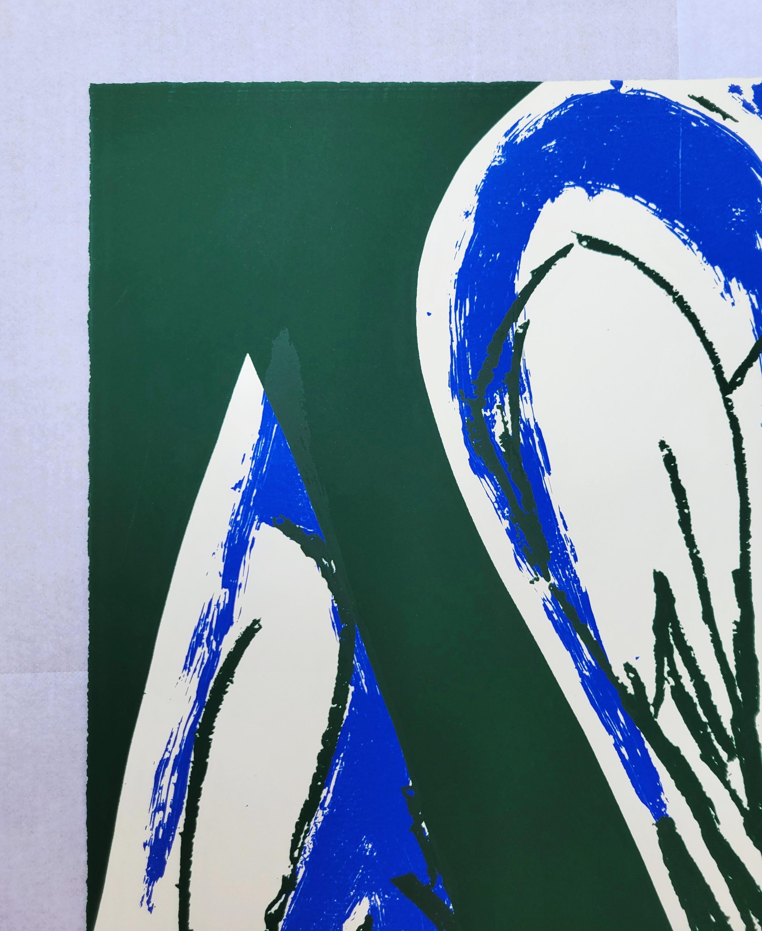 Free Space /// Lee Krasner Screenprint Abstract Expressionist Female Artist Art For Sale 4