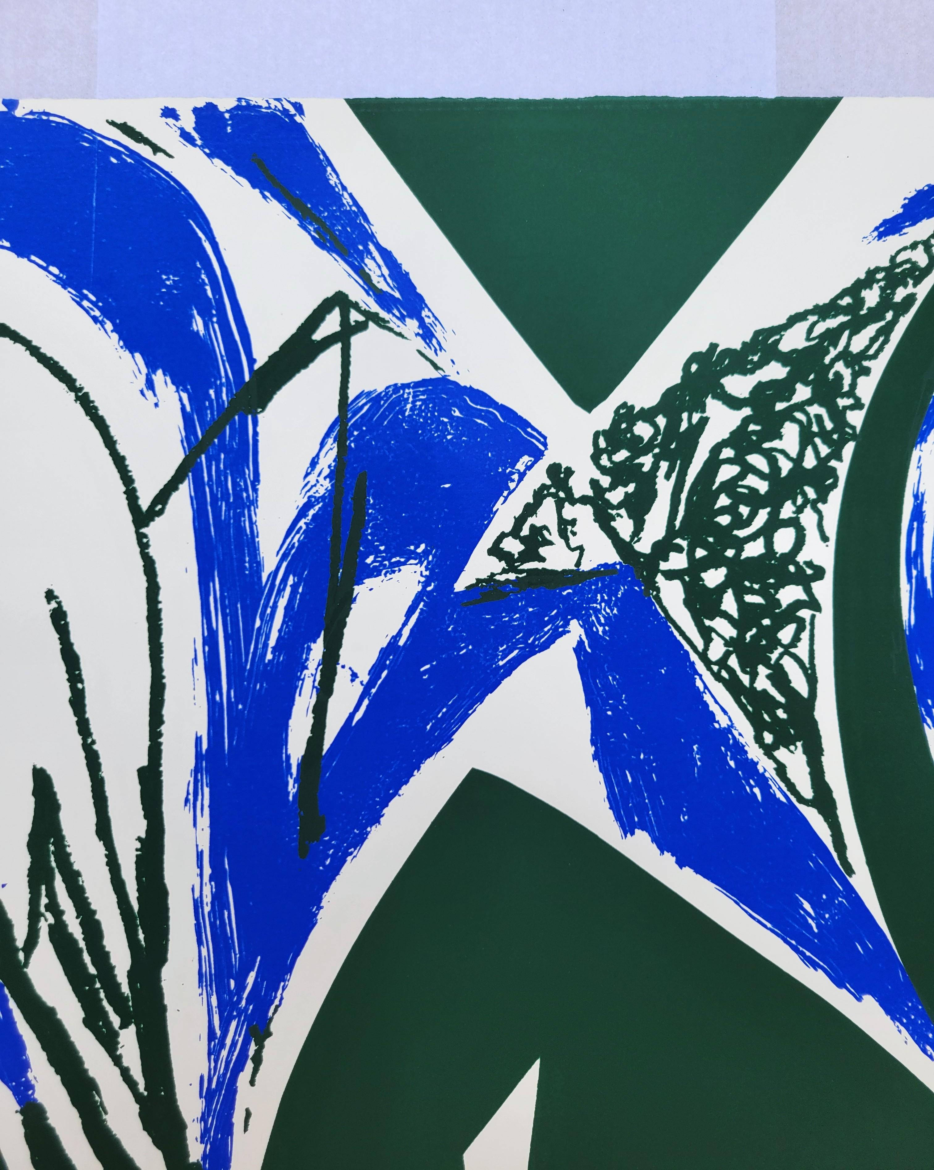 Free Space /// Lee Krasner Screenprint Abstract Expressionist Female Artist Art For Sale 7
