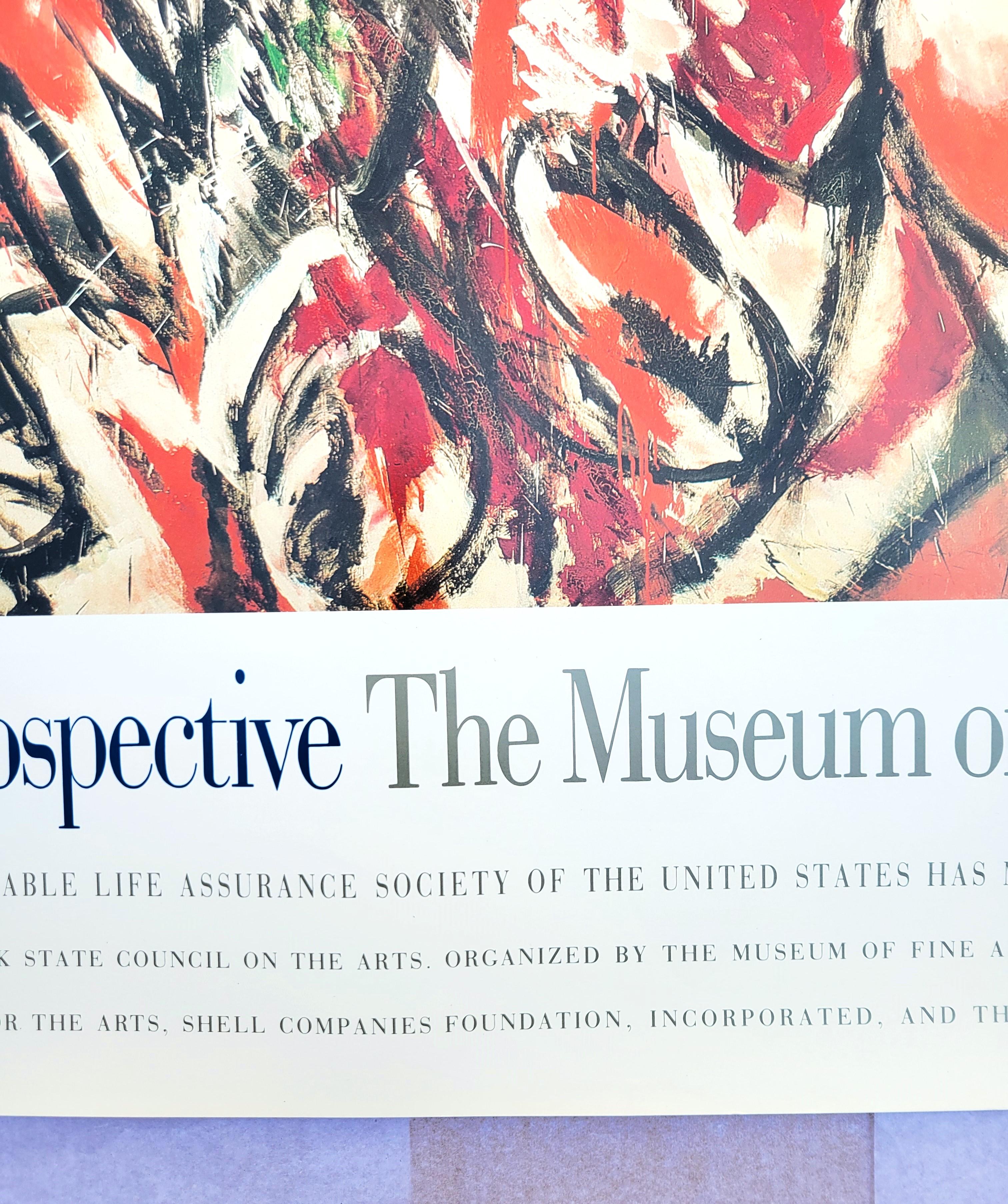 Lee Krasner: Una Retrospectiva - El Museo de Arte Moderno (Celebración) Cartel en venta 6