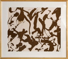 Peace, Abstract Silkscreen by Lee Krasner Pollock