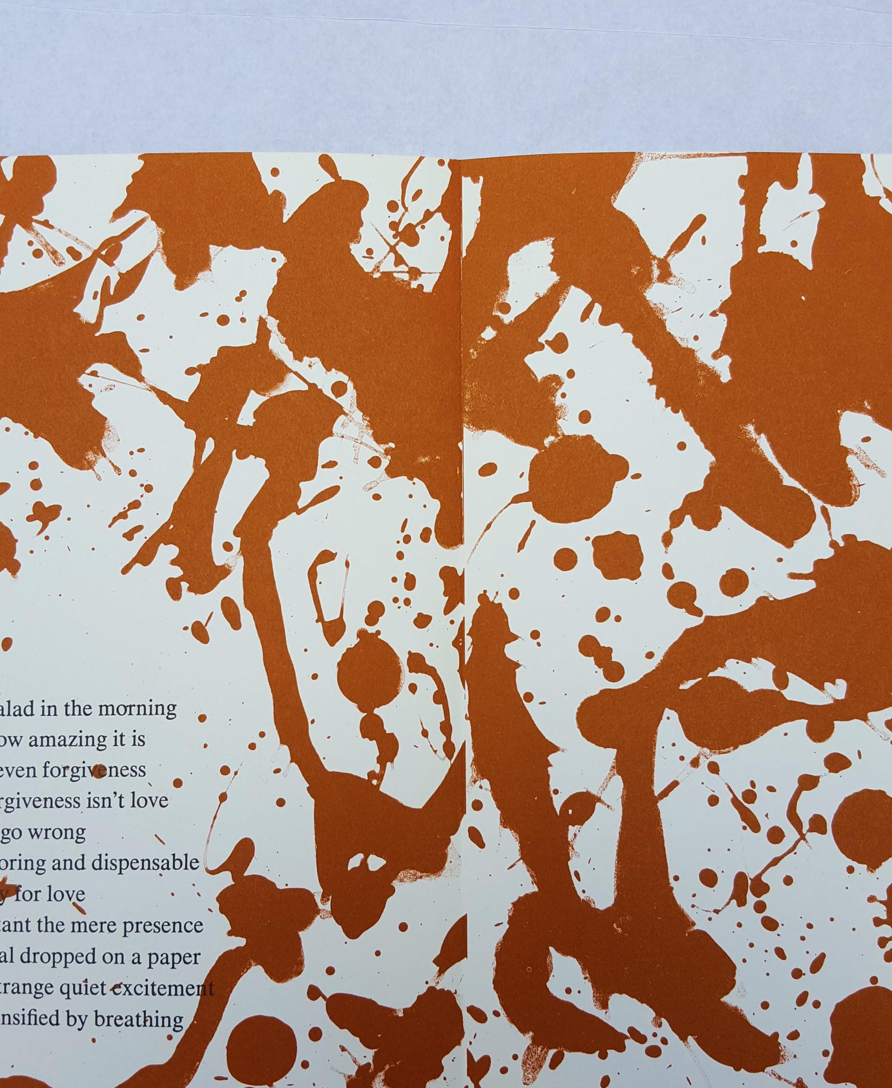 Poem /// Abstract Expressionist Female Artist Post-War NY Modern Lithograph MoMA - Brown Abstract Print by Lee Krasner