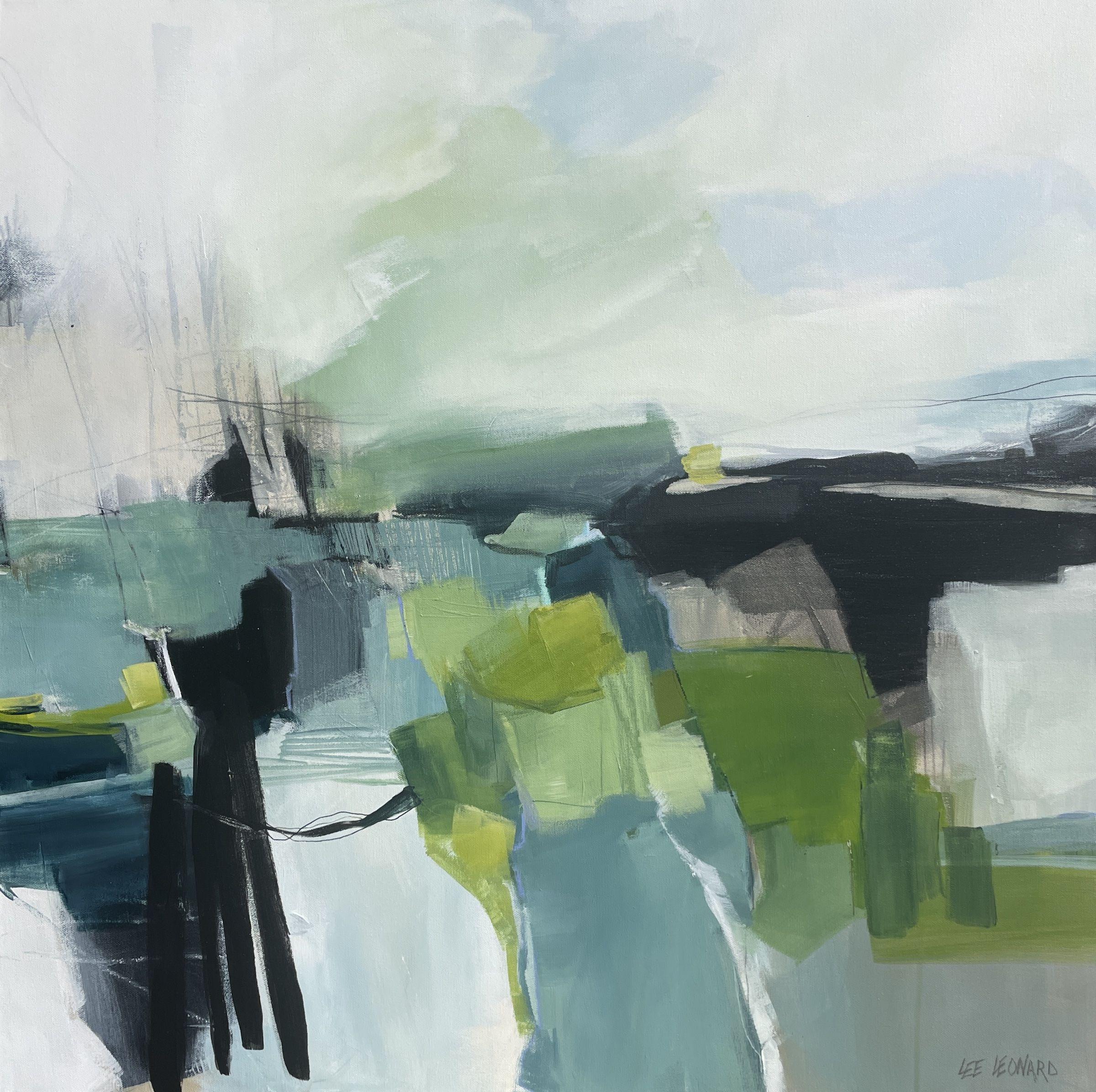 «Side of That», pintura, acrílico sobre lienzo