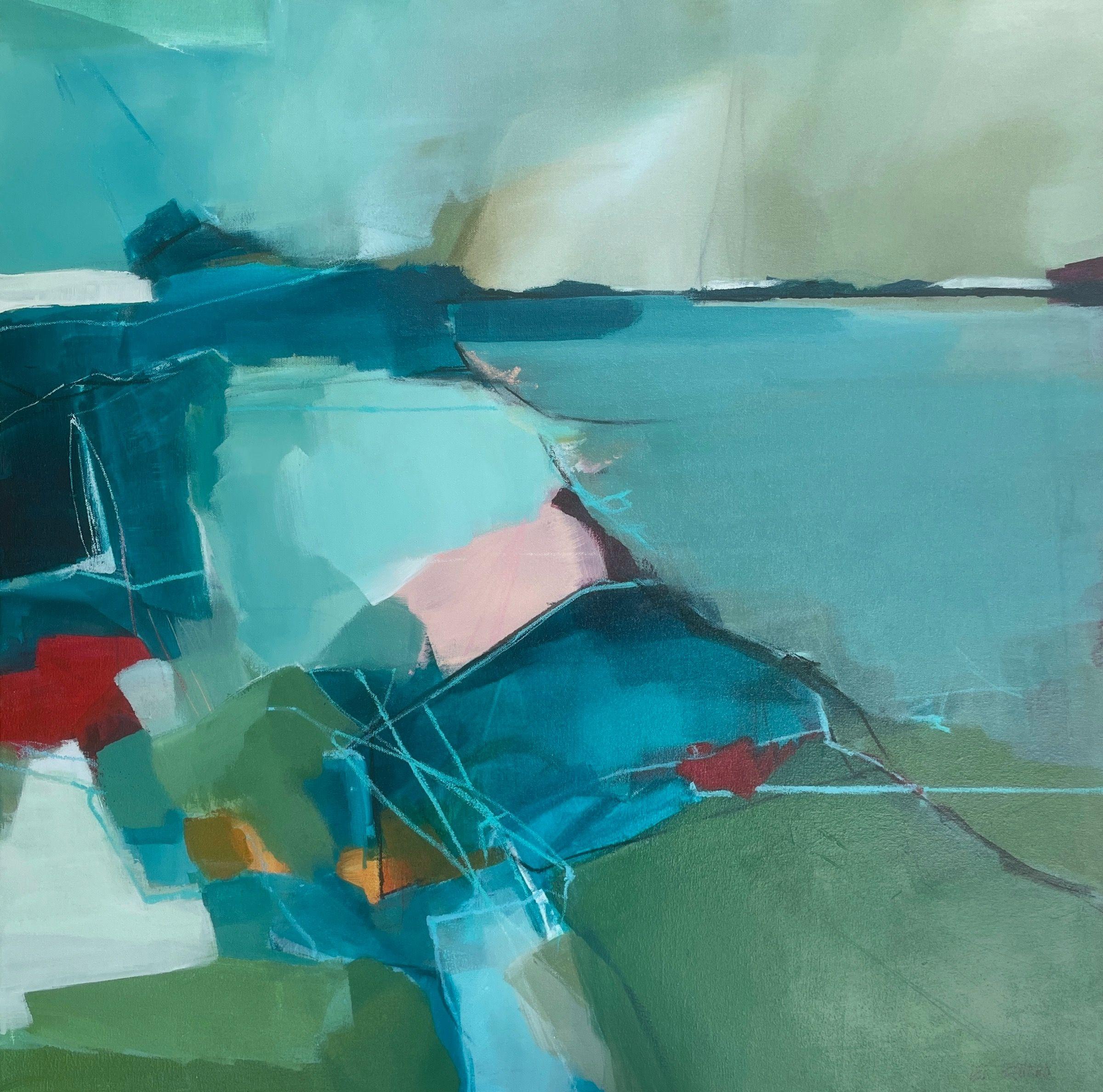 Water's Edge, Painting, Acrylic on Canvas