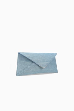 Lee 'Lineage' Clutch Light Blue Denim