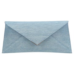 Lee 'Lineage' Clutch Light Blue Denim