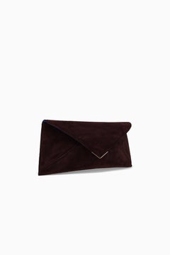 Lee 'Lineage' Clutch Mokka Wildleder