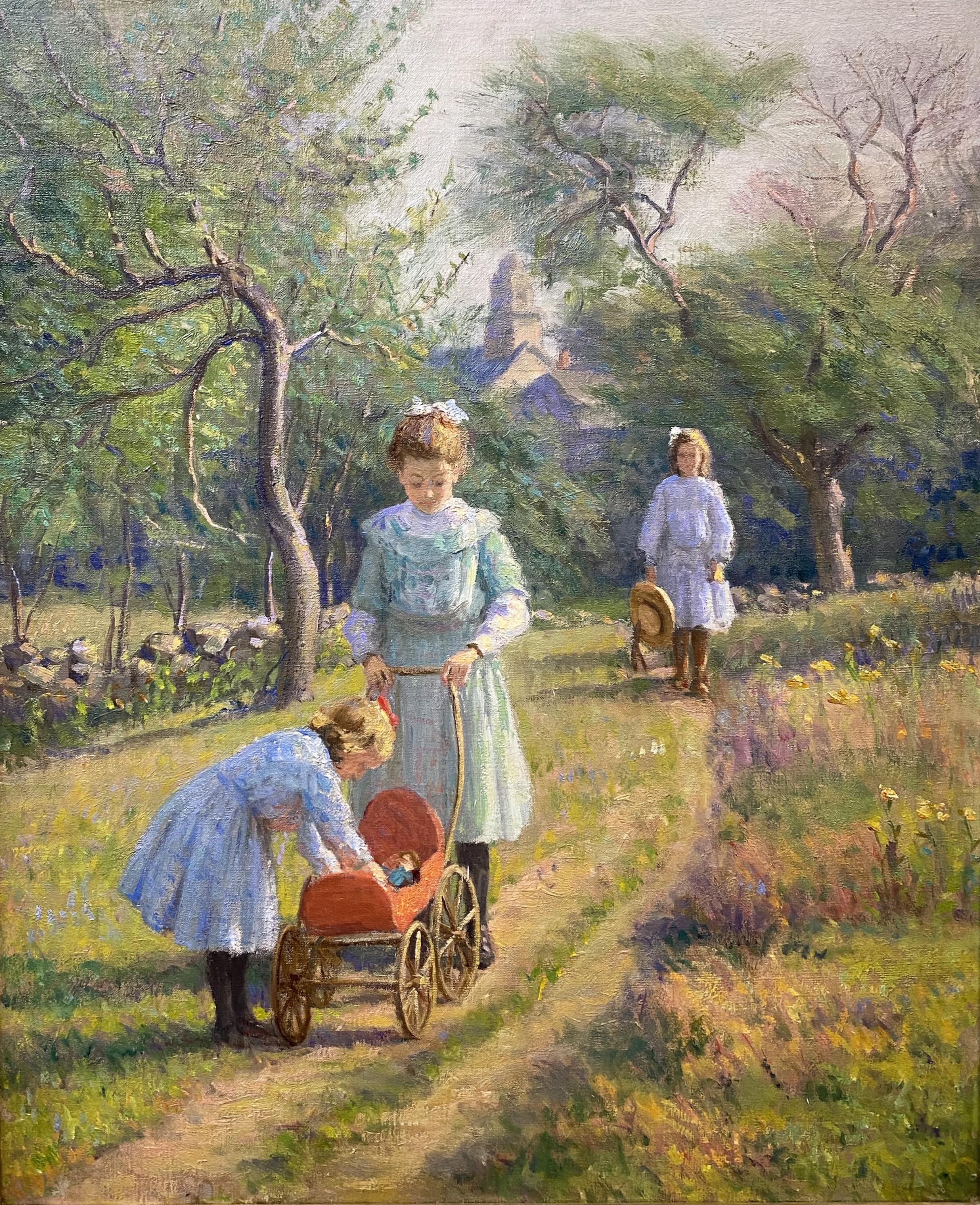 Días de vacaciones - Painting de Lee Lufkin Kaula