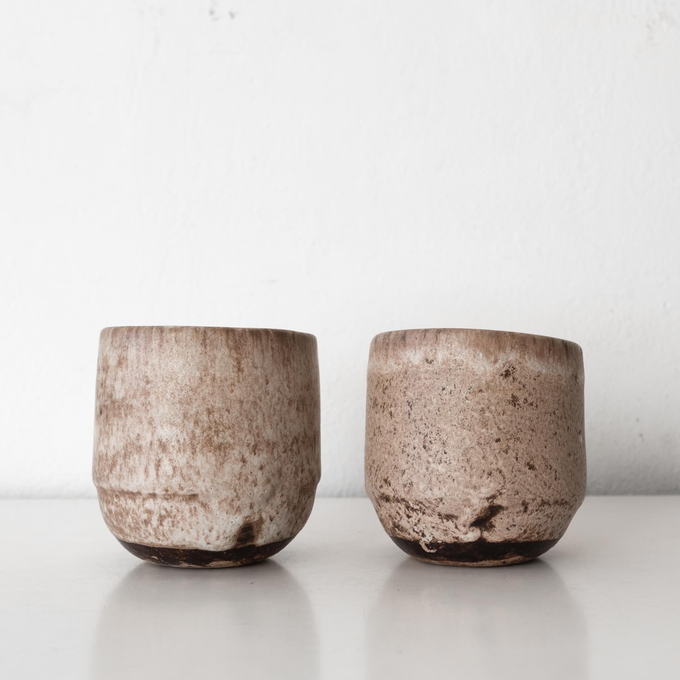 Mid-Century Modern Lee McCarty Marigold Mississippi Studio Ceramic Vases For Sale