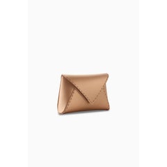 Lee 'Pouchet' Clutch Small Antique Bronze Satin