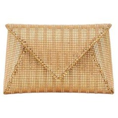Lee 'Pouchet' Clutch Small Gold Chainmail