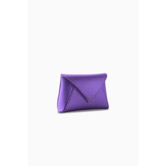 Lee 'Pouchet' Clutch Small Royal Purple Satin