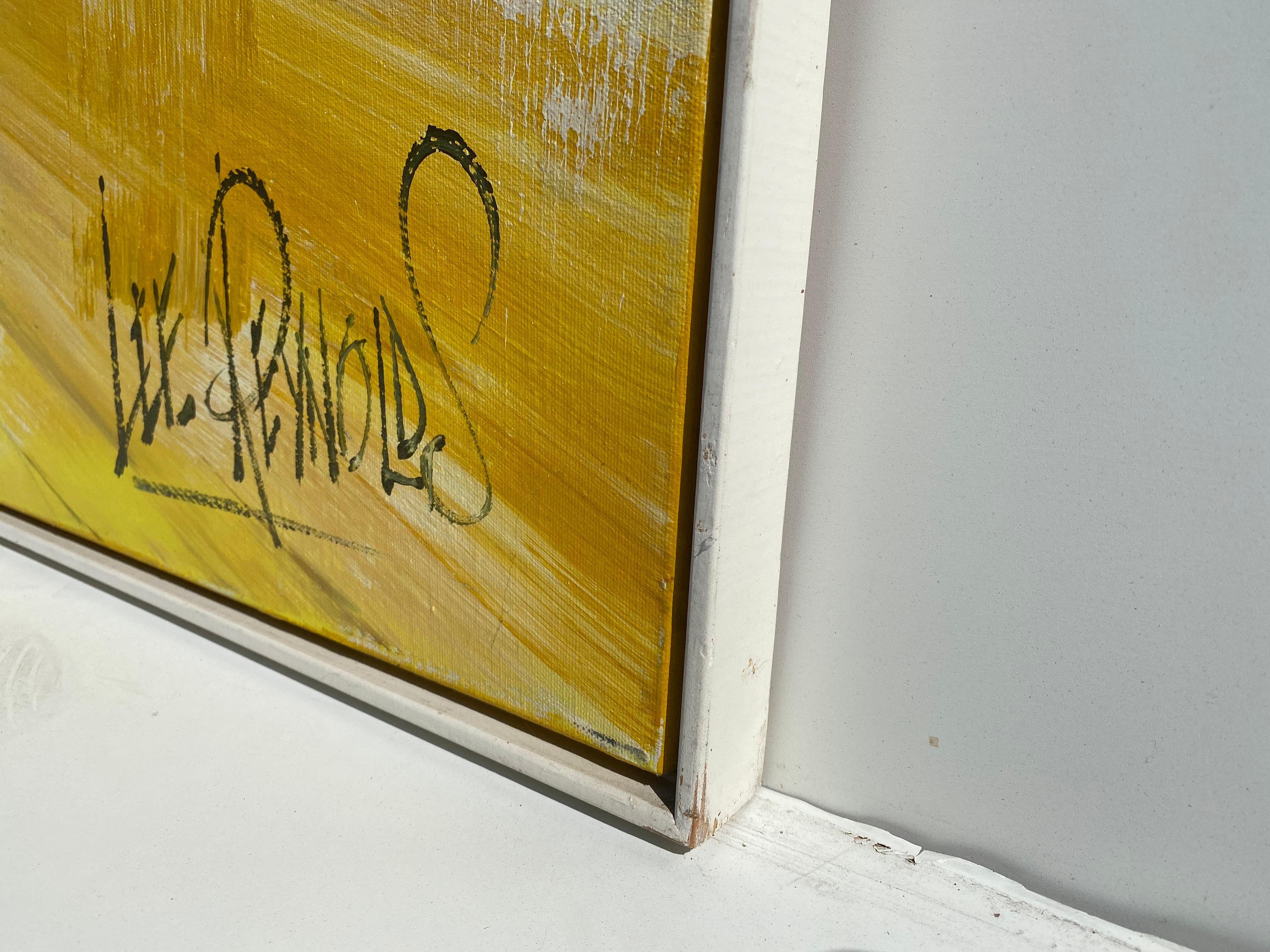 Lee Reynolds Mid-Century Modern Acrylic Painting 3