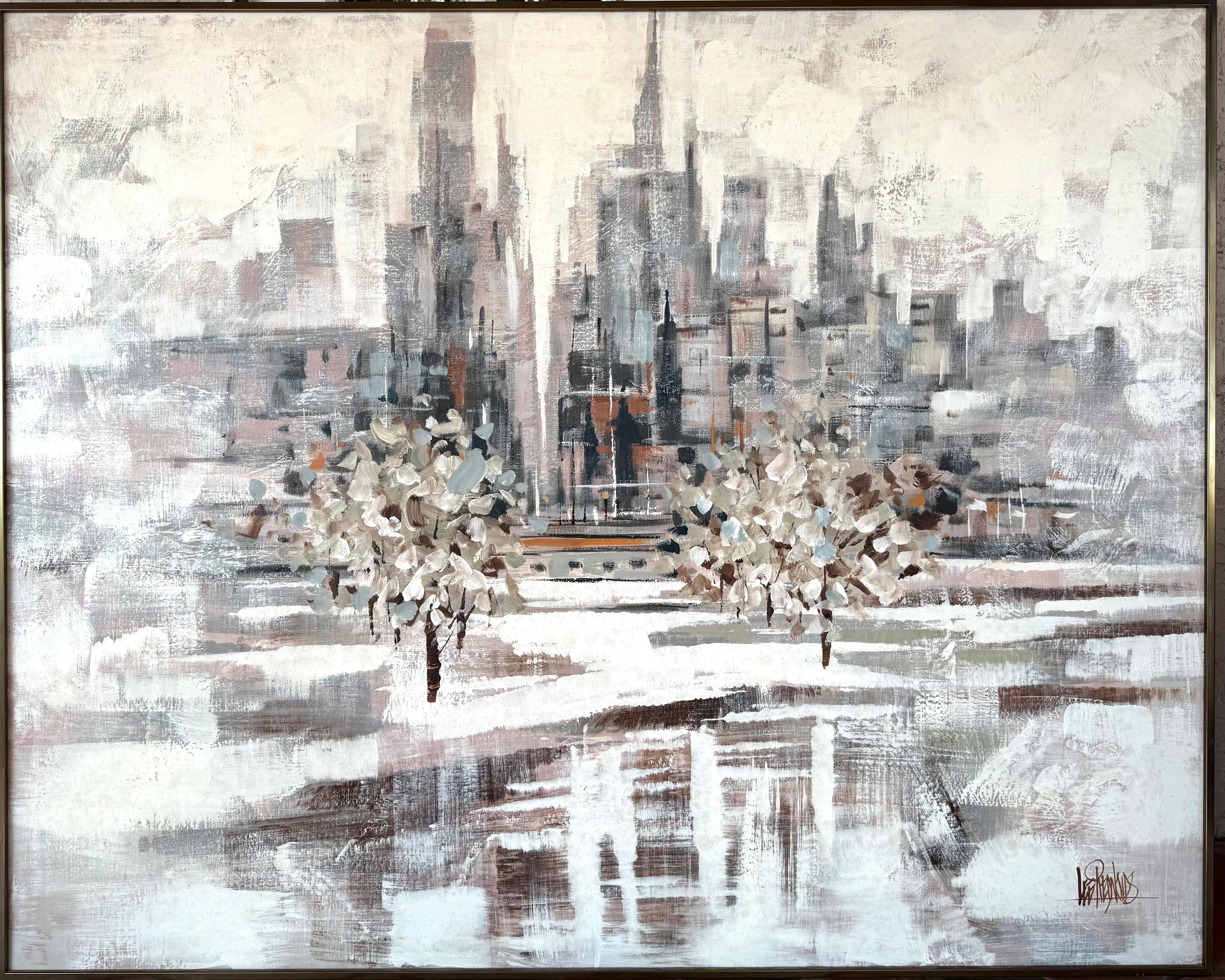 Paysage urbain - Painting de Lee Reynolds