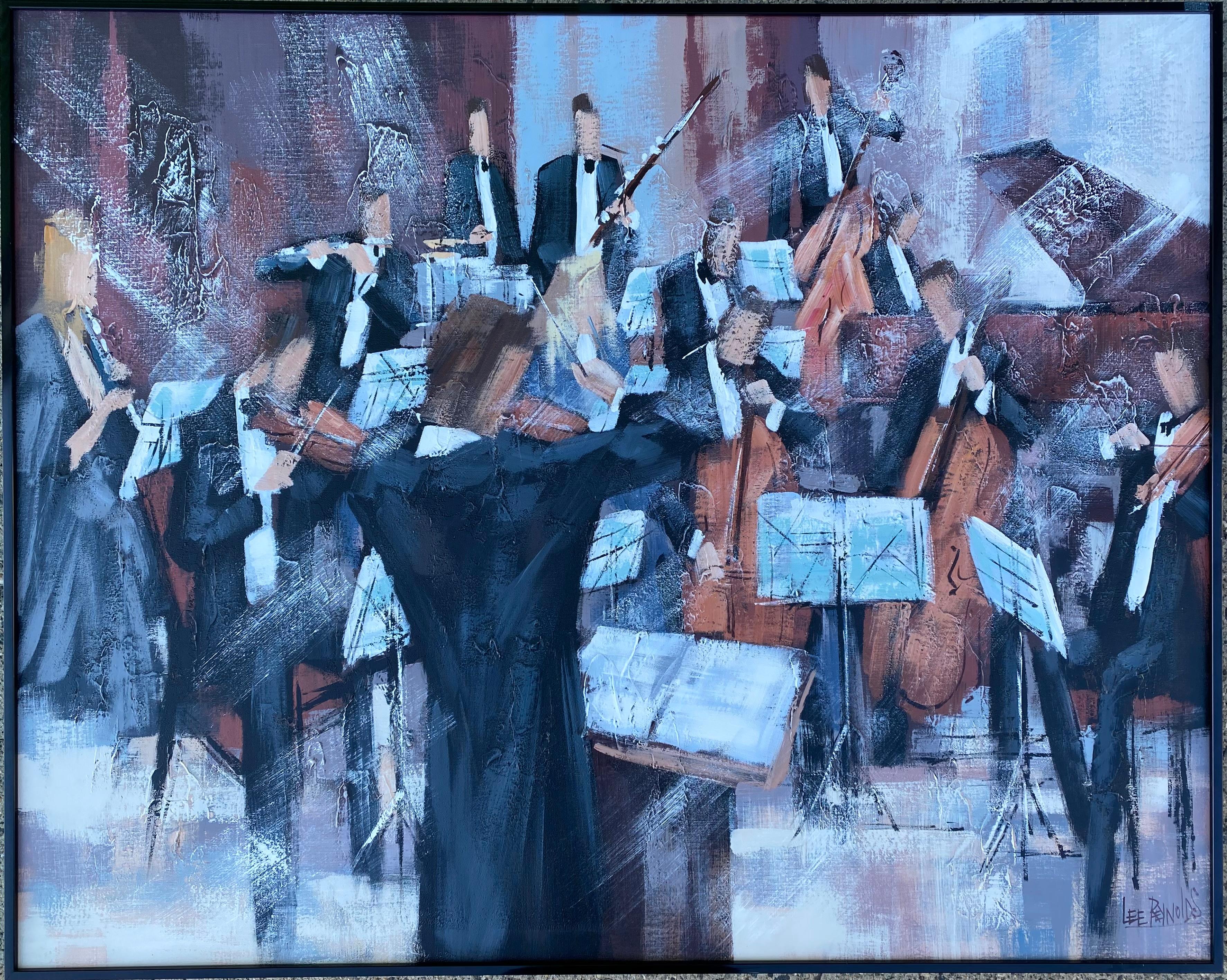 Figurative Painting di Lee Reynolds - Orchestra