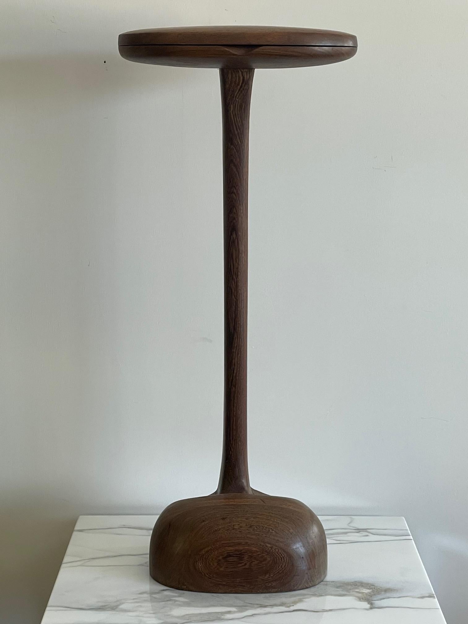Lee Rohde Sculptural Lectern Form in Wengé, 1970 For Sale 6