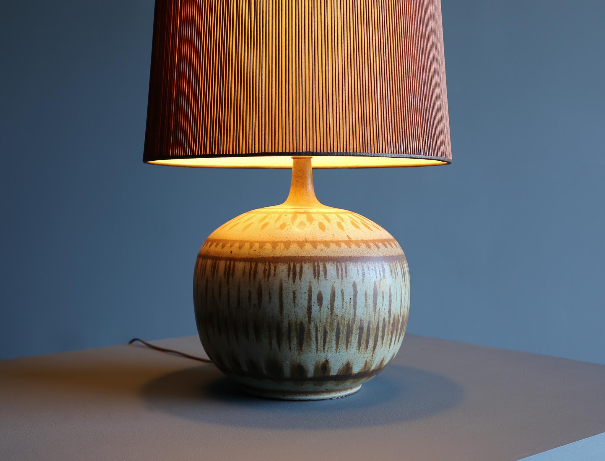 Lee Rosen Ceramic Table Lamp for Design Technics, circa 1955 8