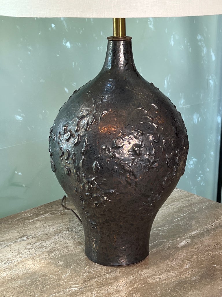 Lee Rosen Ceramic Table Lamp for Design Technics For Sale at 1stDibs
