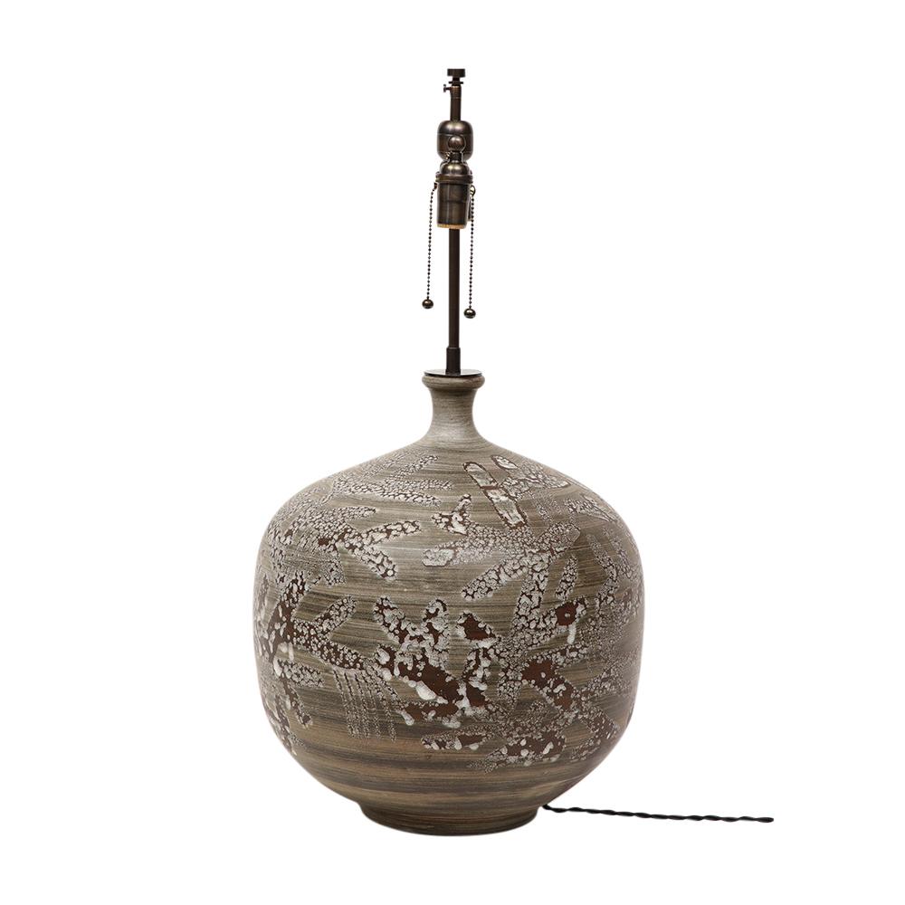 Lee Rosen Design Technics Lampe en céramique, abstraite, signée en vente 1